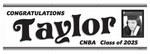 The ’Taylor’ Banner - 2’ x 6’