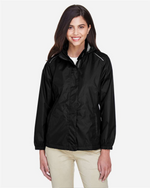 CORE365 - Women's Climate Seam-Sealed Lightweight Variegated Ripstop Jacket - 78185