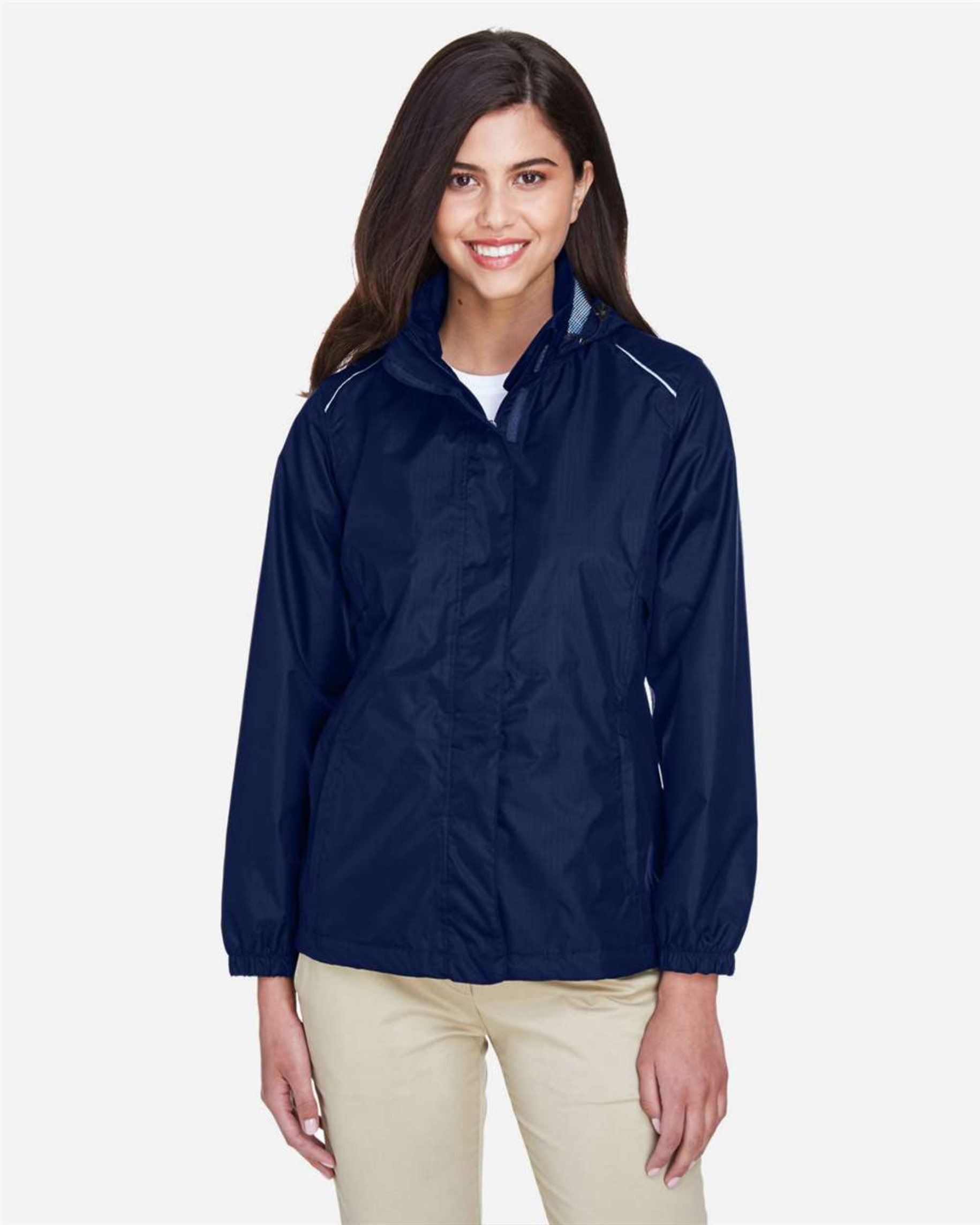 CORE365 - Women's Climate Seam-Sealed Lightweight Variegated Ripstop Jacket - 78185