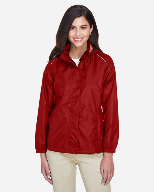 CORE365 - Women's Climate Seam-Sealed Lightweight Variegated Ripstop Jacket - 78185