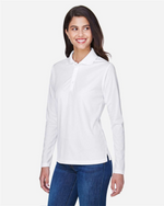 CORE365 - Women's Pinnacle Performance Long Sleeve Piqué Polo - 78192
