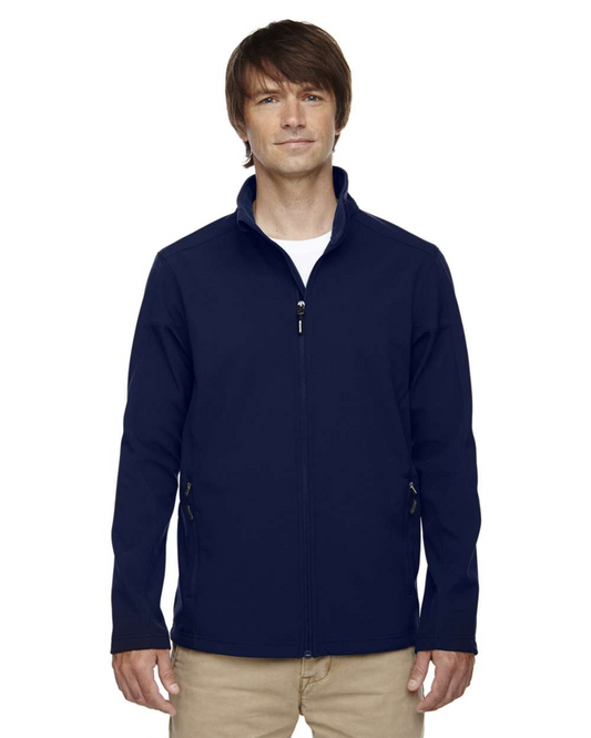 CORE365 - Men's Tall Cruise Two-Layer Fleece Bonded Soft Shell Jacket - 88184T