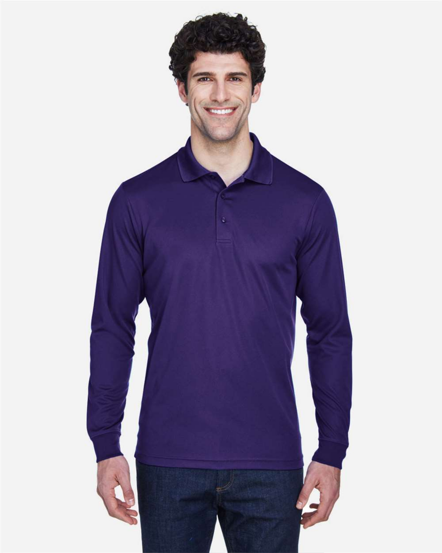 CORE365 - Men's Pinnacle Performance Long Sleeve Piqué Polo - 88192
