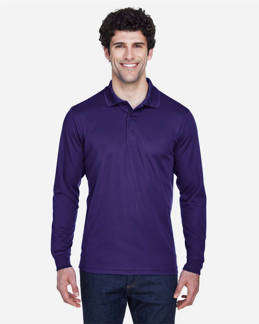CORE365 - Men's Pinnacle Performance Long Sleeve Piqué Polo - 88192