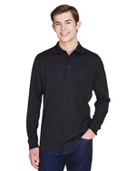 CORE365 - Men's Pinnacle Performance Long Sleeve Piqué Polo with Pocket - 88192P