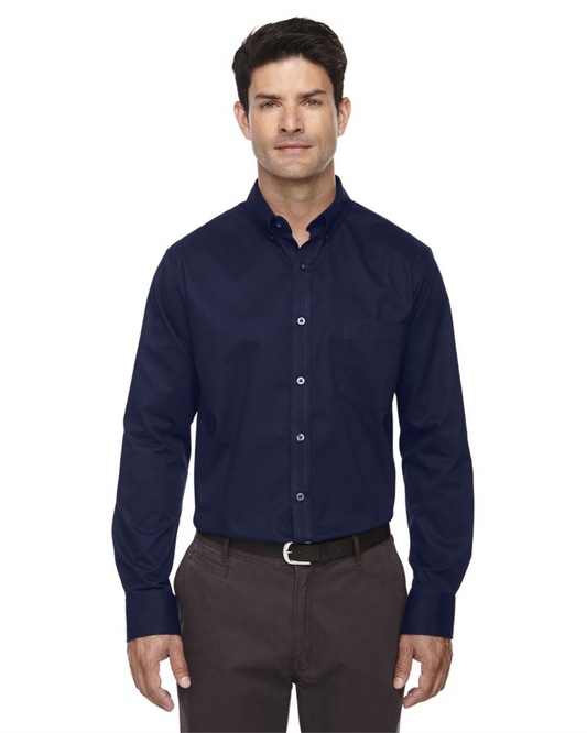 CORE365 - Men's Tall Operate Long Sleeve Twill Dress Shirt - 88193T