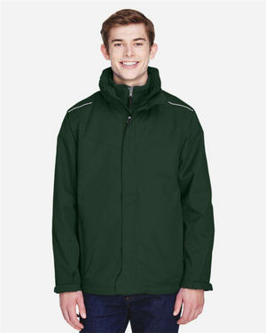 CORE365 - Men's Region 3-in-1 Jacket with Fleece Liner - 88205