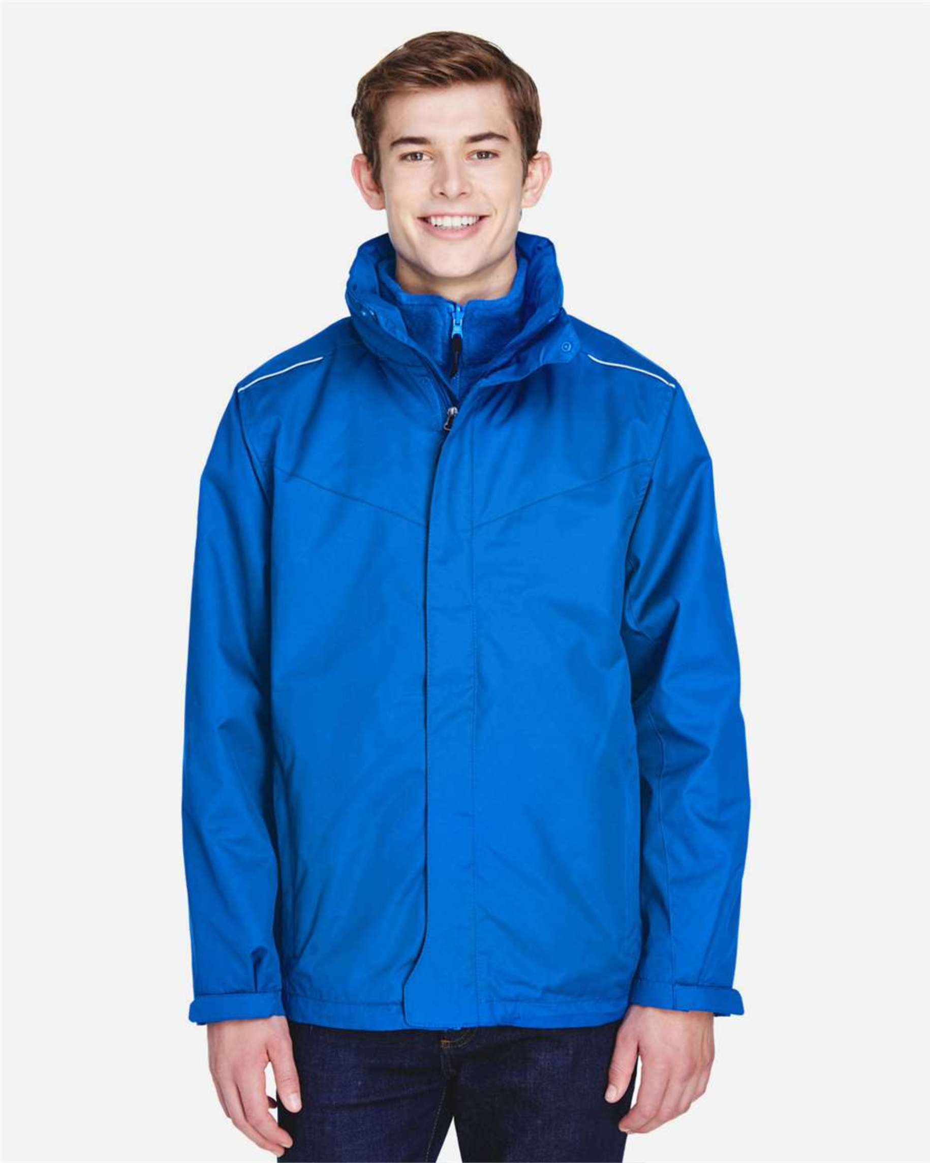 CORE365 - Men's Region 3-in-1 Jacket with Fleece Liner - 88205