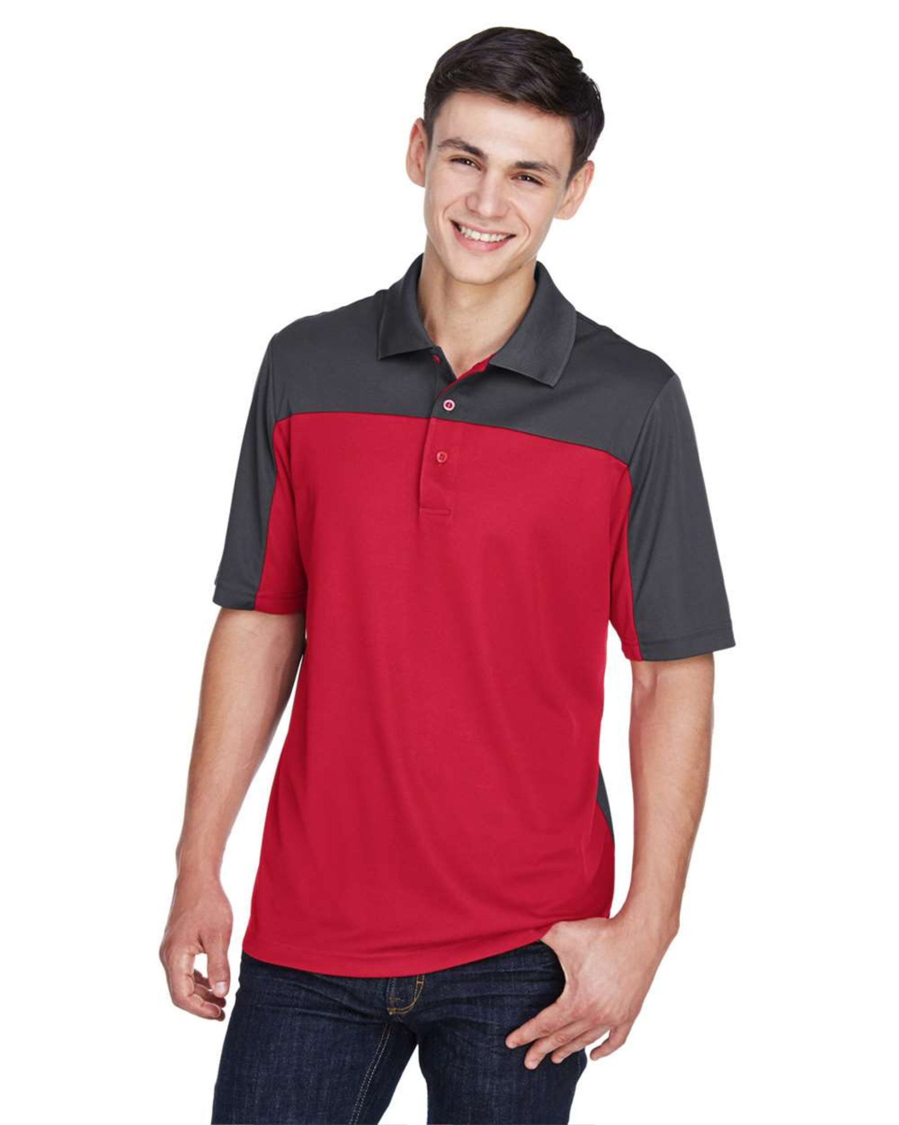 CORE365 - Balance Colorblock Performance Piqué Polo - CE101