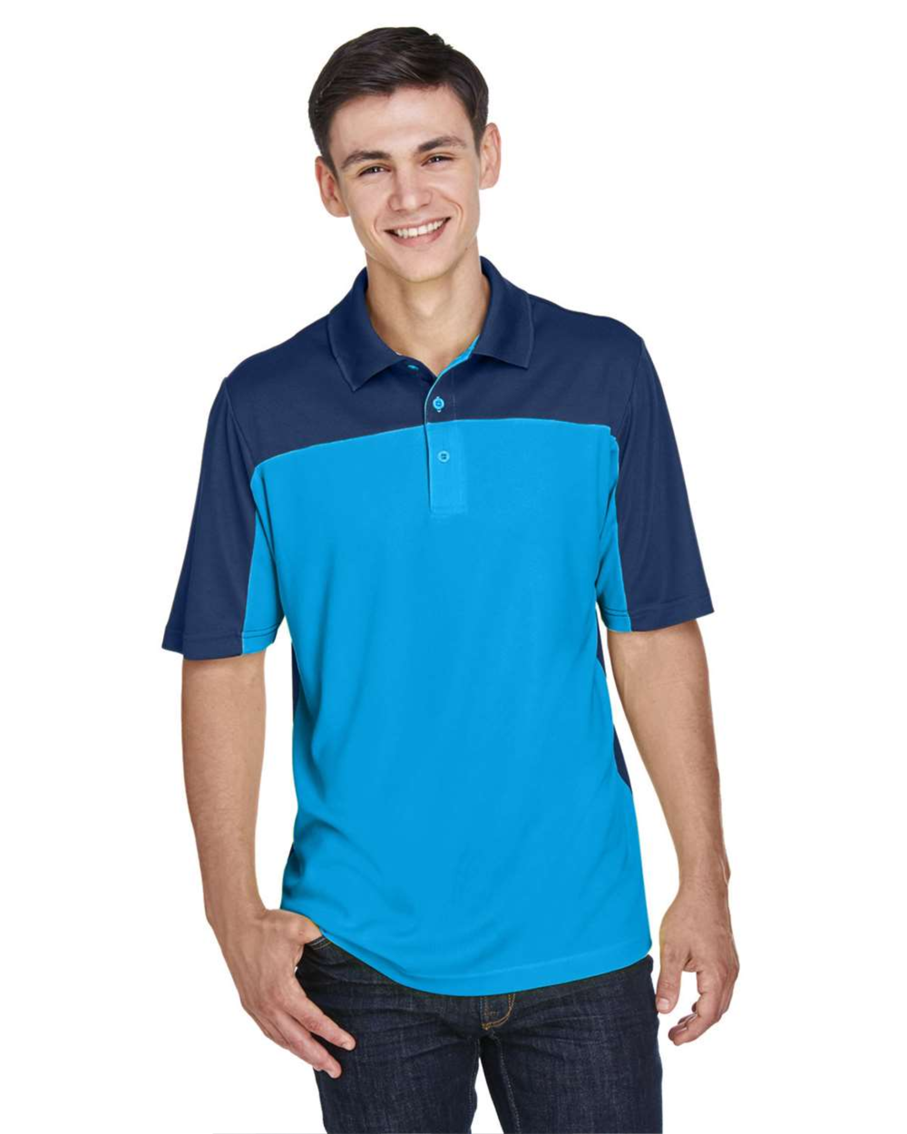 CORE365 - Balance Colorblock Performance Piqué Polo - CE101