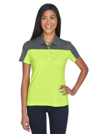CORE365 - Women's Balance Colorblock Performance Piqué Polo - CE101W