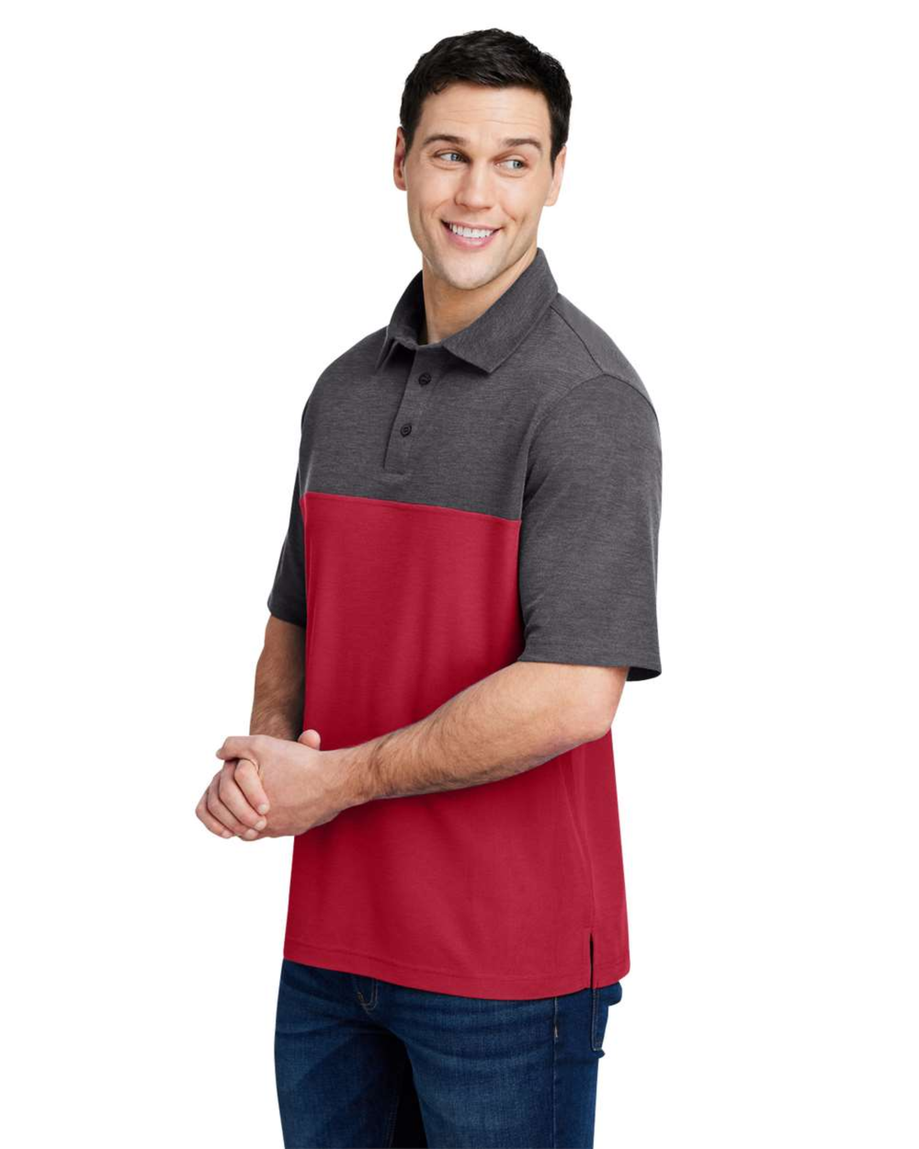 CORE365 - Men's Fusion ChromaSoft™ Colorblock Polo - CE112C