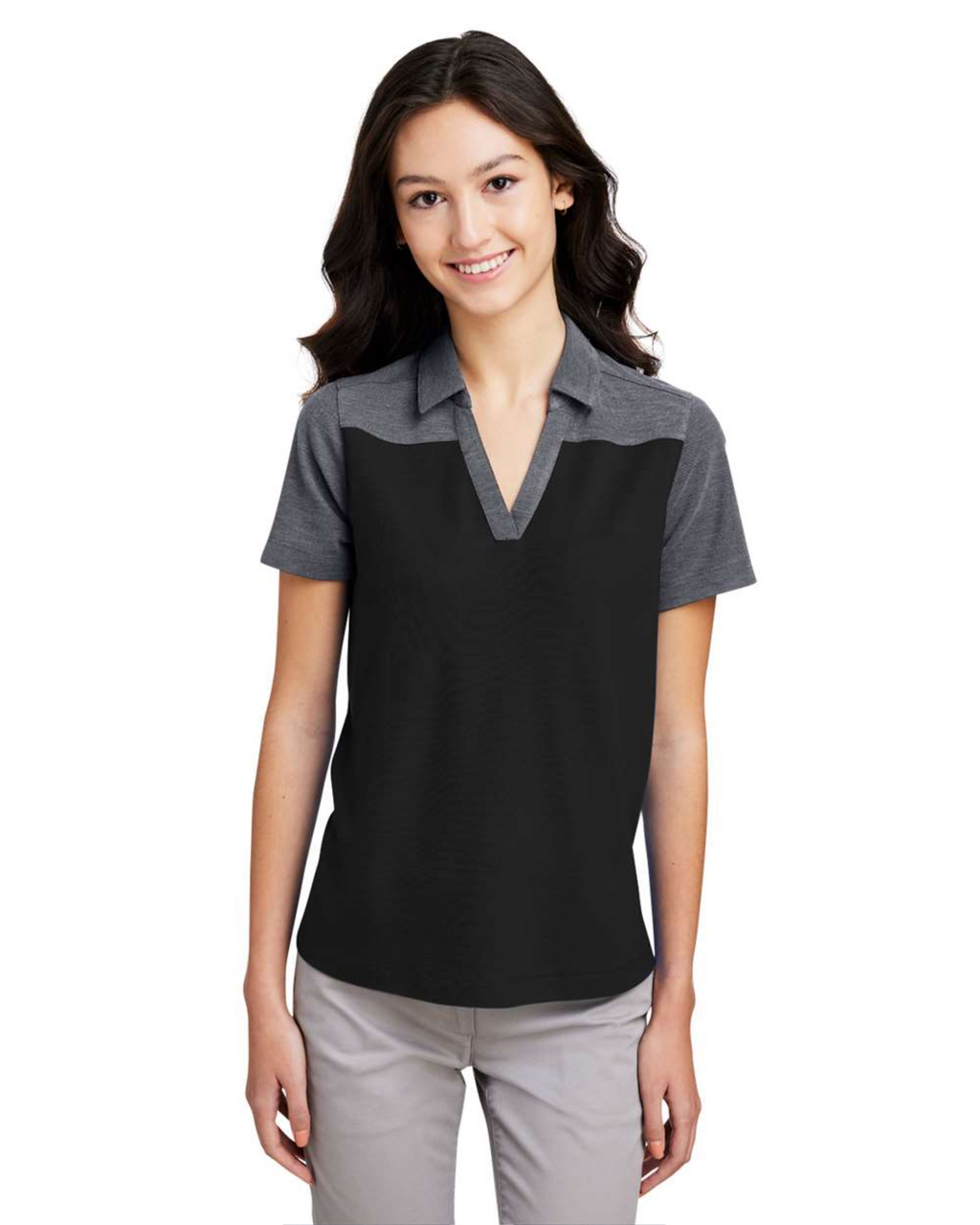 CORE365 - Women's Fusion ChromaSoft™ Colorblock Polo - CE112CW