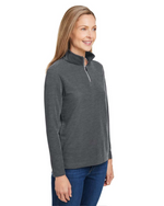 CORE365 - Women's Fusion ChromaSoft™ Pique Quarter-Zip Pullover - CE405W
