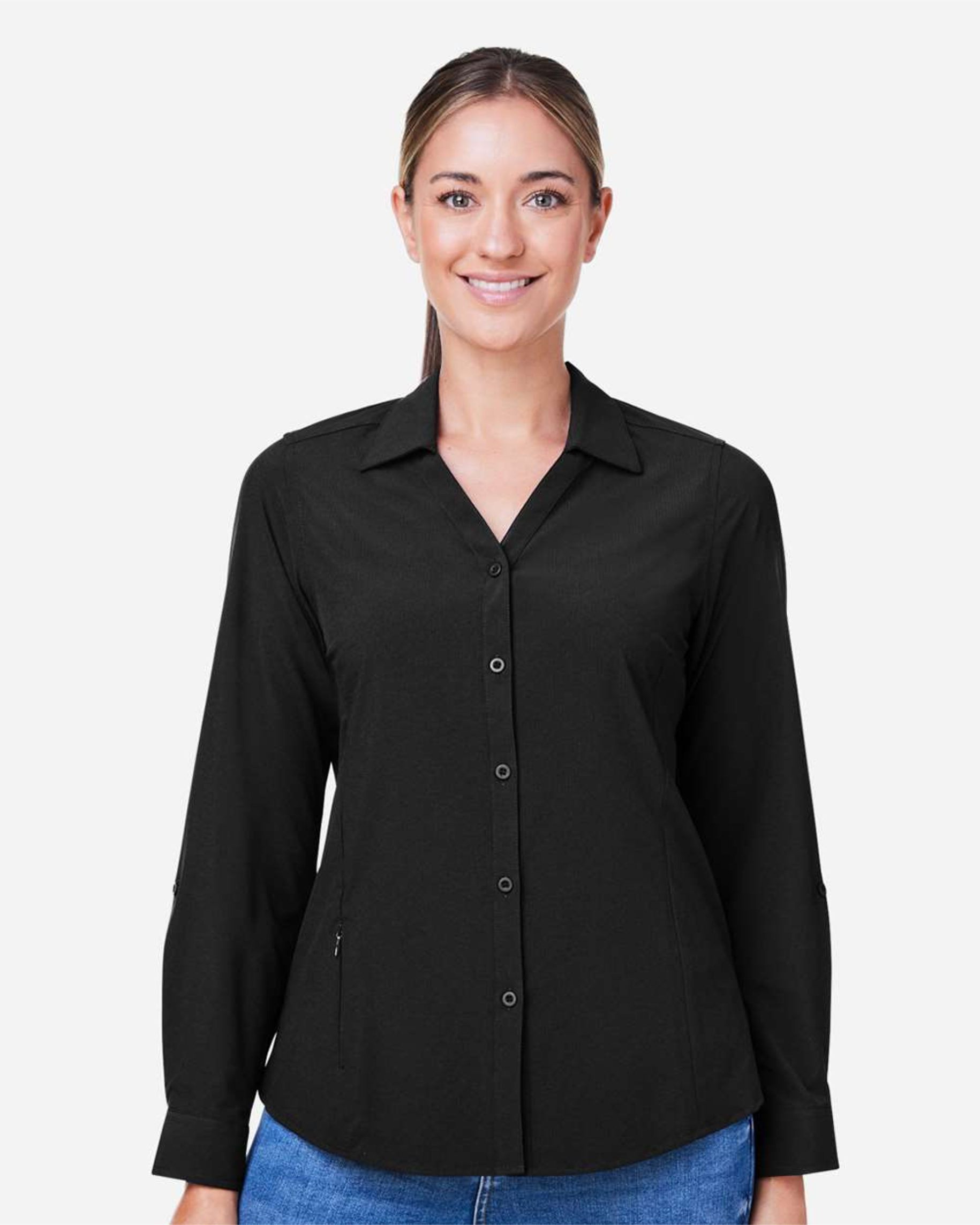 CORE365 - Women's Ultra UVP Long Sleeve Marina Shirt - CE510LW
