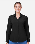 CORE365 - Women's Ultra UVP Long Sleeve Marina Shirt - CE510LW