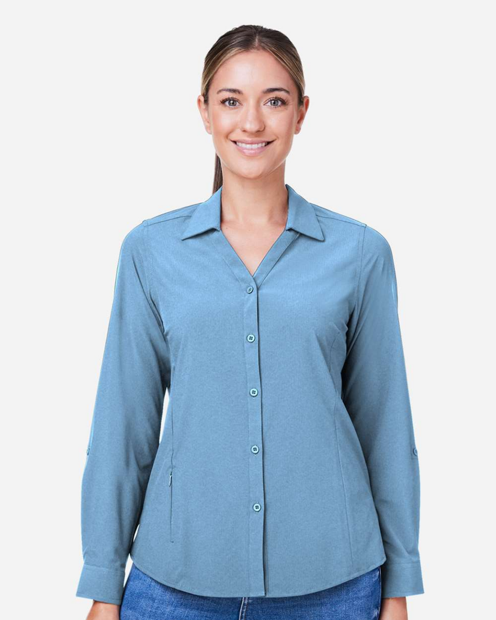 CORE365 - Women's Ultra UVP Long Sleeve Marina Shirt - CE510LW