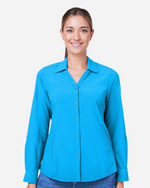 CORE365 - Women's Ultra UVP Long Sleeve Marina Shirt - CE510LW