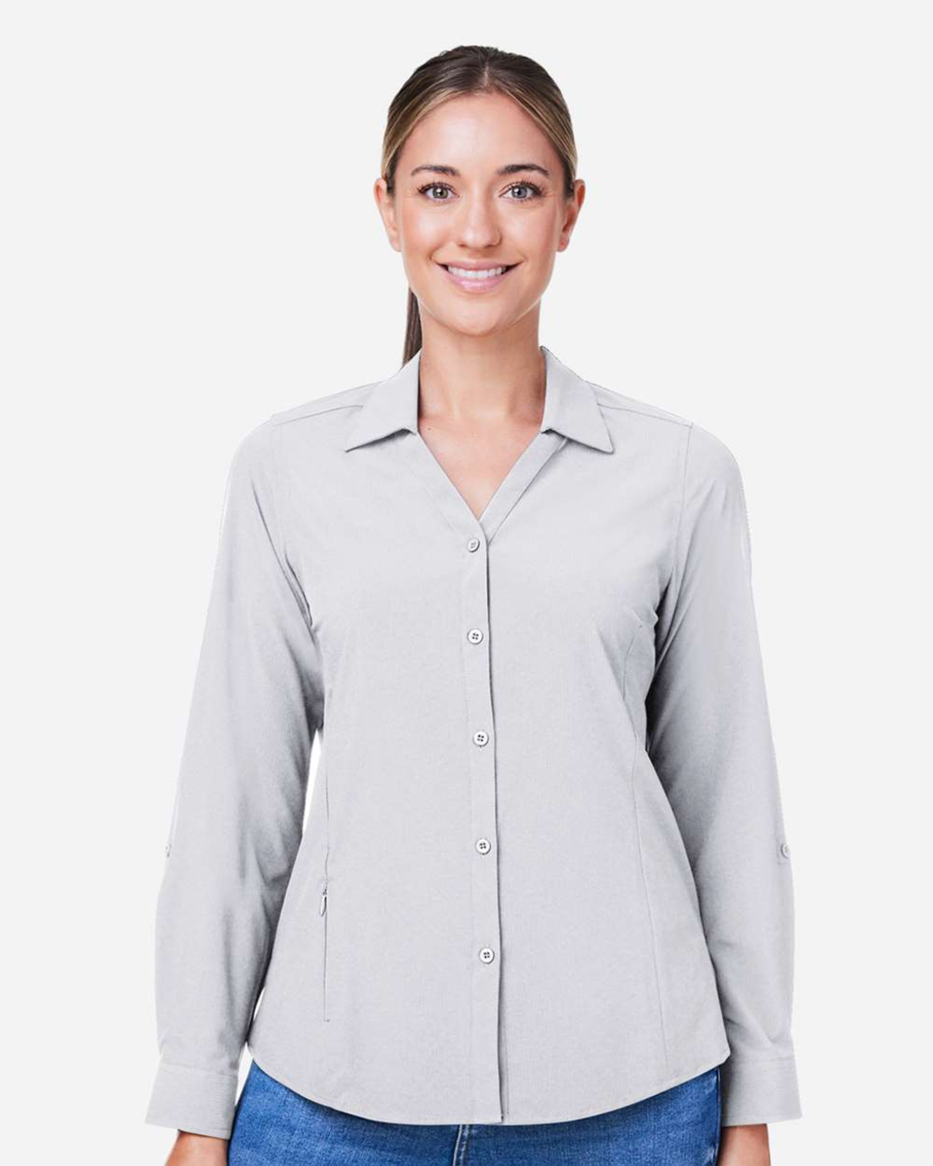 CORE365 - Women's Ultra UVP Long Sleeve Marina Shirt - CE510LW