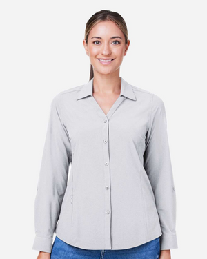 CORE365 - Women's Ultra UVP Long Sleeve Marina Shirt - CE510LW