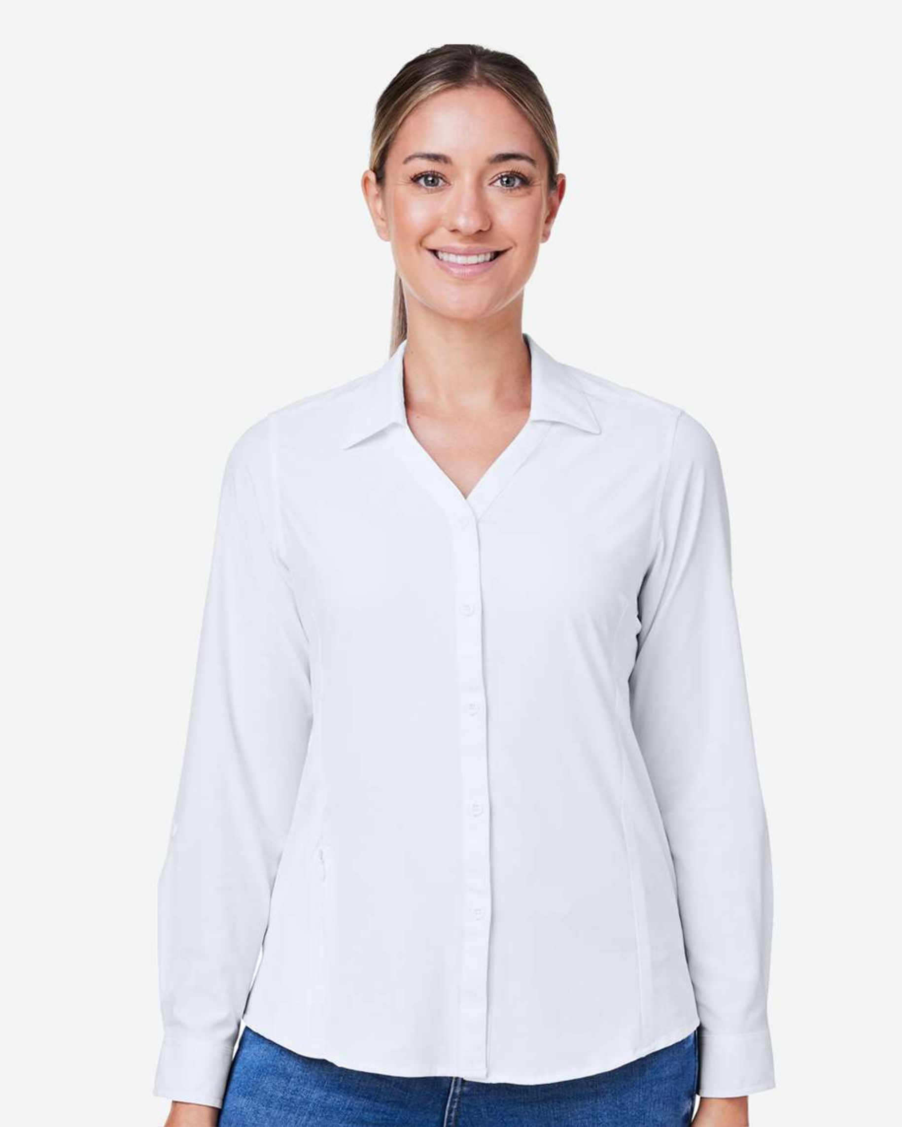 CORE365 - Women's Ultra UVP Long Sleeve Marina Shirt - CE510LW