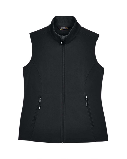 CORE365 - Women's Cruise Two-Layer Fleece Bonded Soft Shell Vest - CE701W