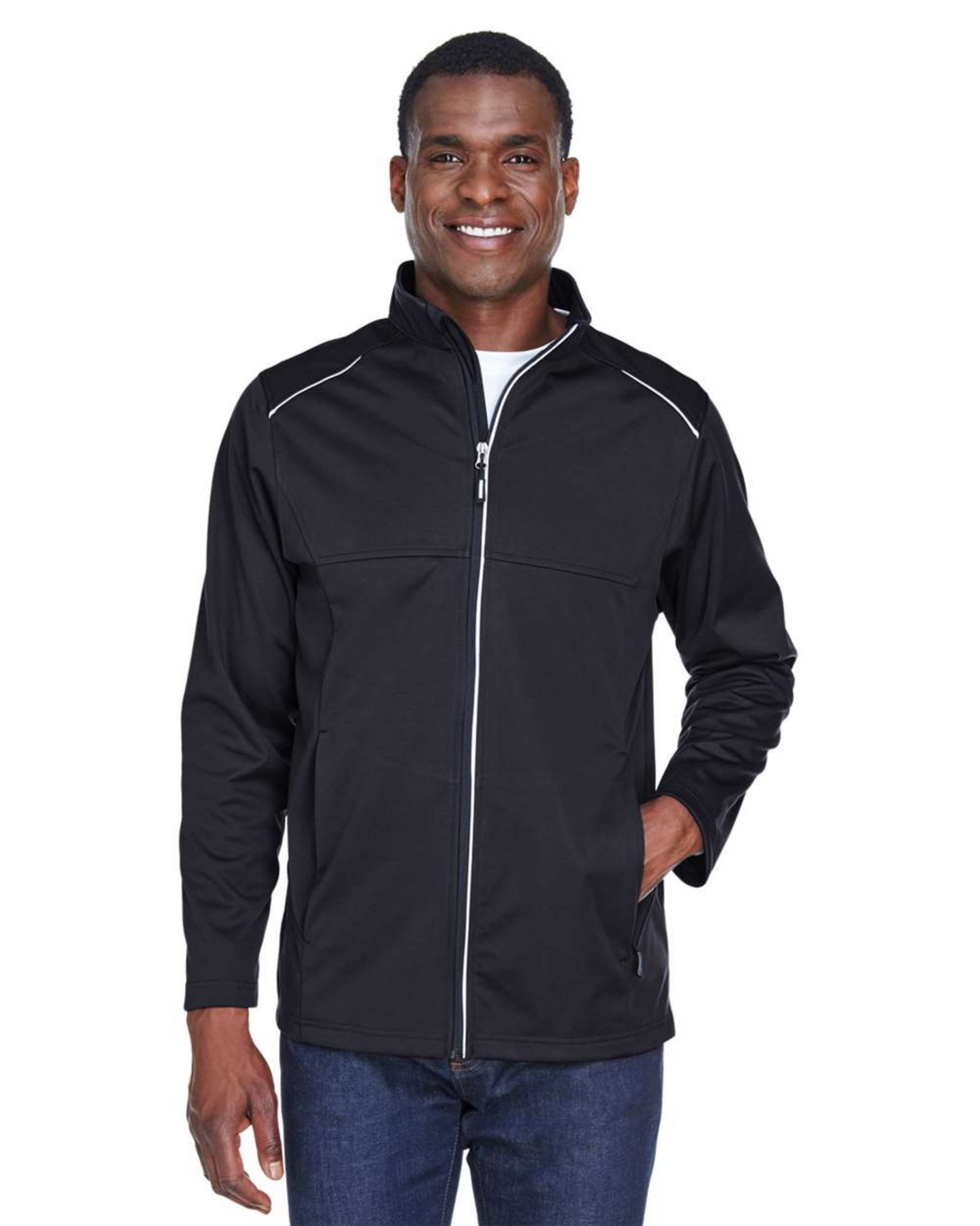 CORE365 - Men's Tall Techno Lite Three-Layer Knit Tech-Shell - CE708T