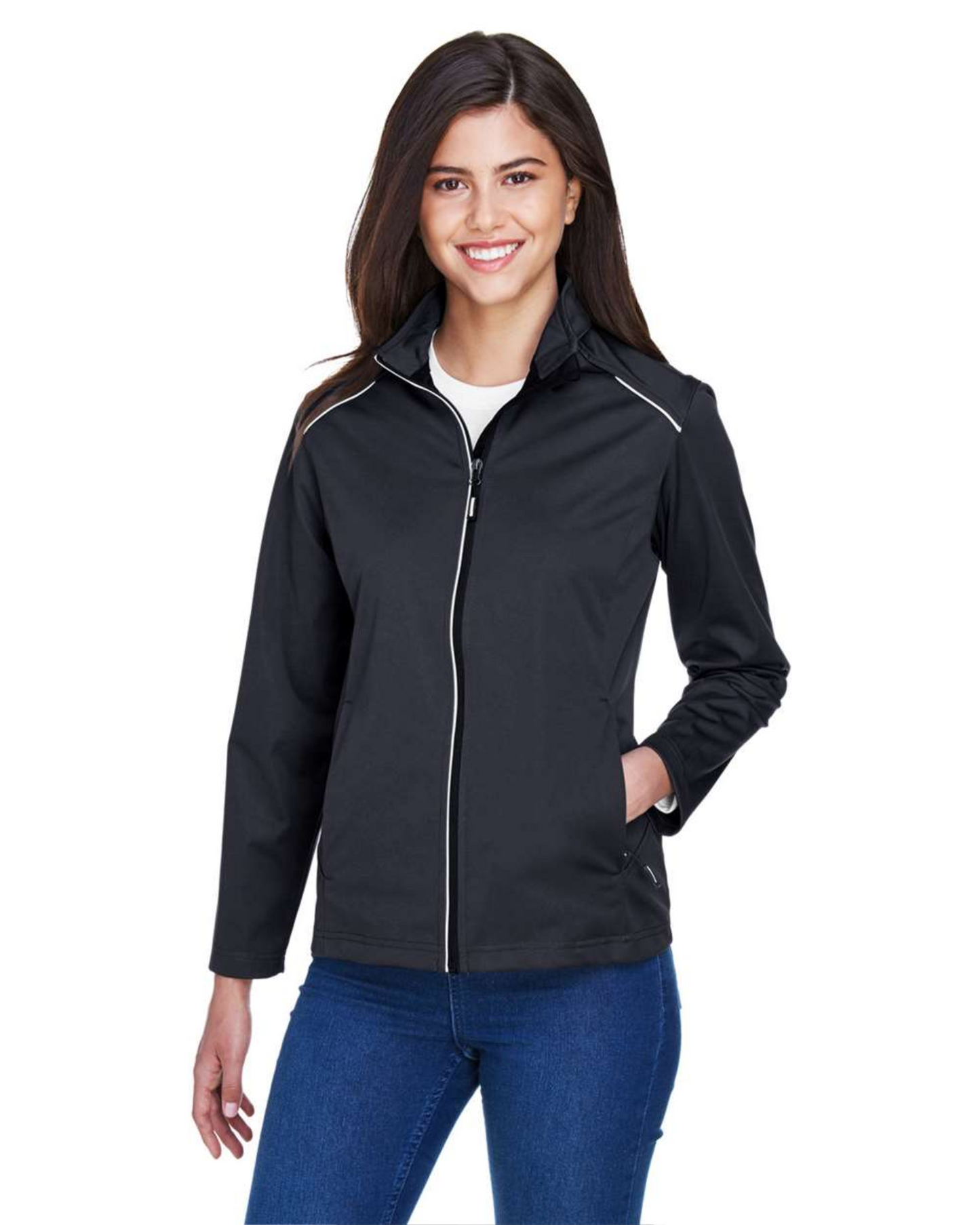 CORE365 - Women's Techno Lite Three-Layer Knit Tech-Shell - CE708W