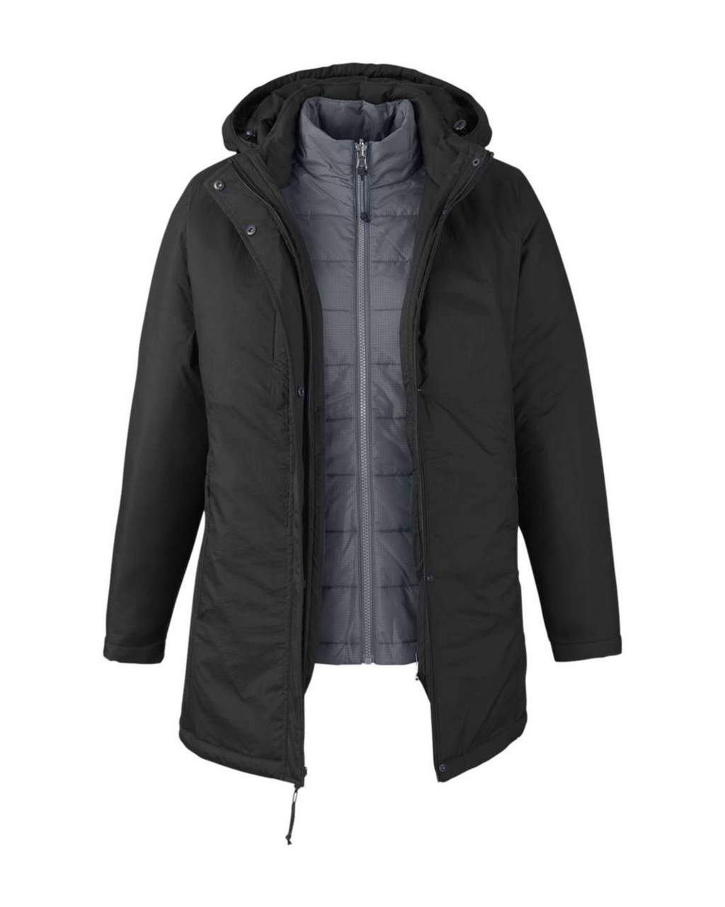 CORE365 - Women's Inspire 3-in-1 Jacket with Insulated Liner - CE725W