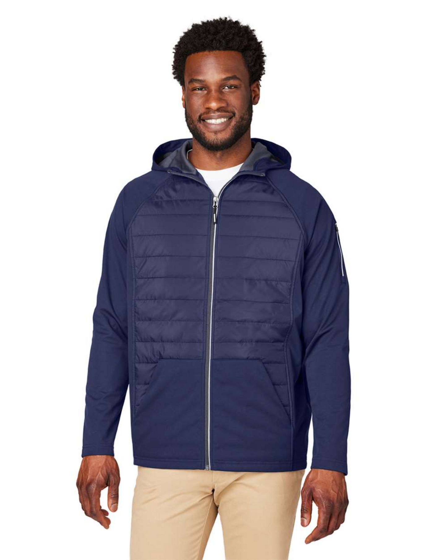 CORE365 - Techno Lite Hybrid Hooded Jacket - CE808
