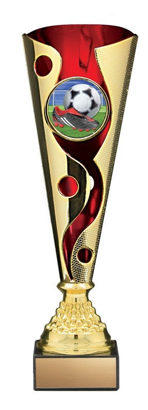 Trophie With Insert Holder On Marble Base - Fire & Ice Series CPB64