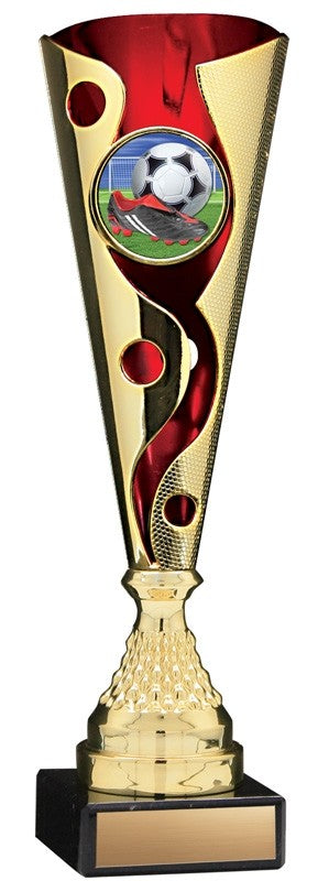 Trophie With Insert Holder On Marble Base - Fire & Ice Series CPB64