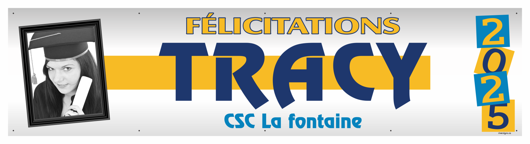 The ’Tracy’ Banner - 2’ x 8’