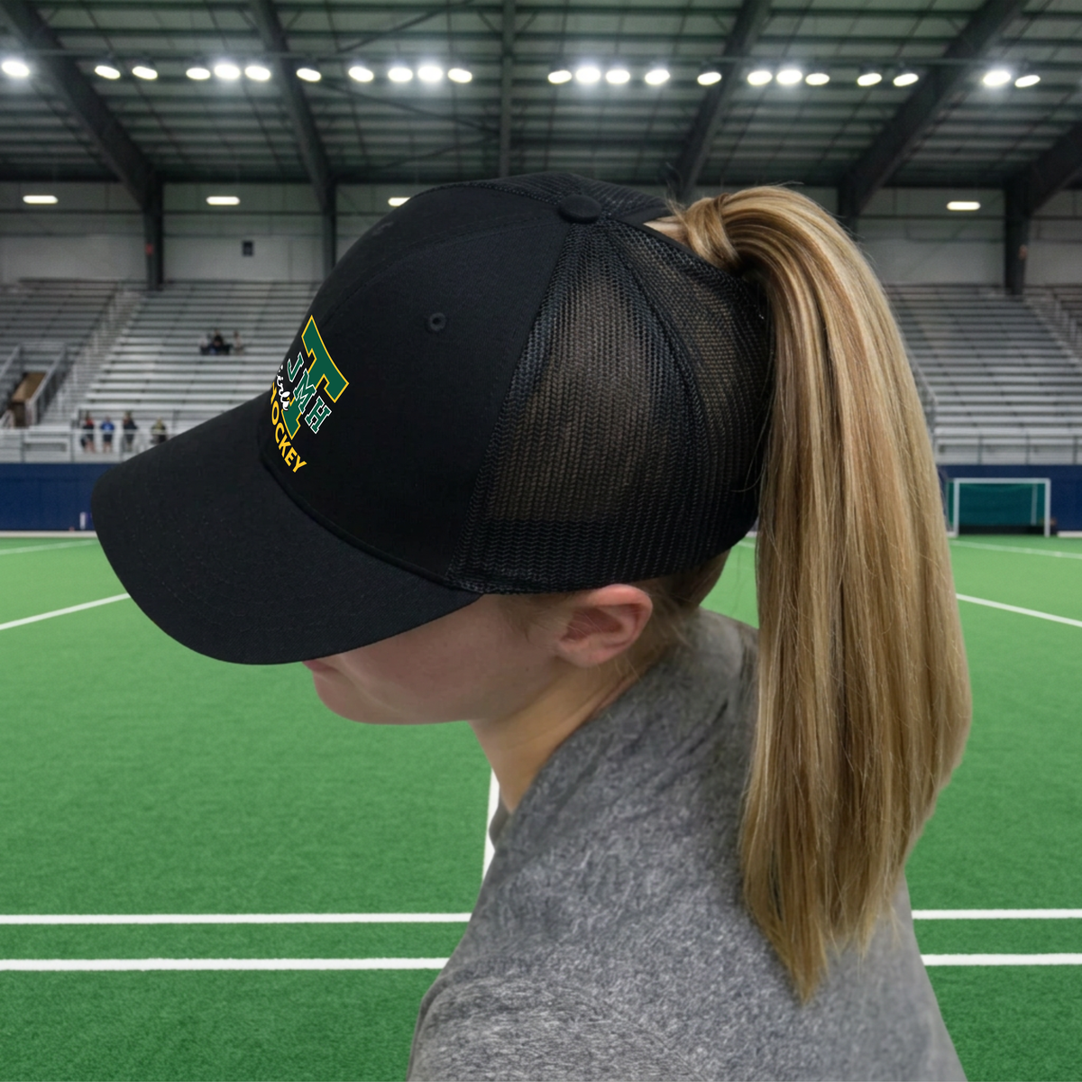 JMH Girls Hockey - Ponytail Snapback hat