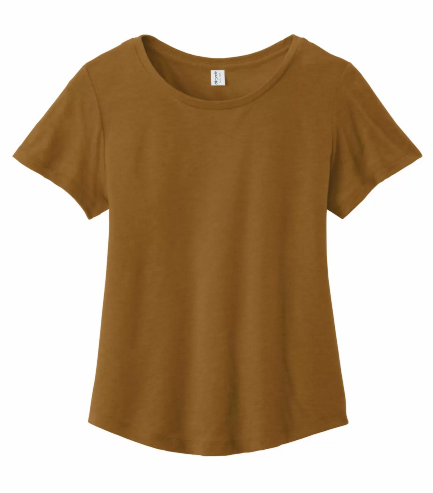 Ladies' Relaxed Organic Cotton Scoop Neck Tee - Allmade collection