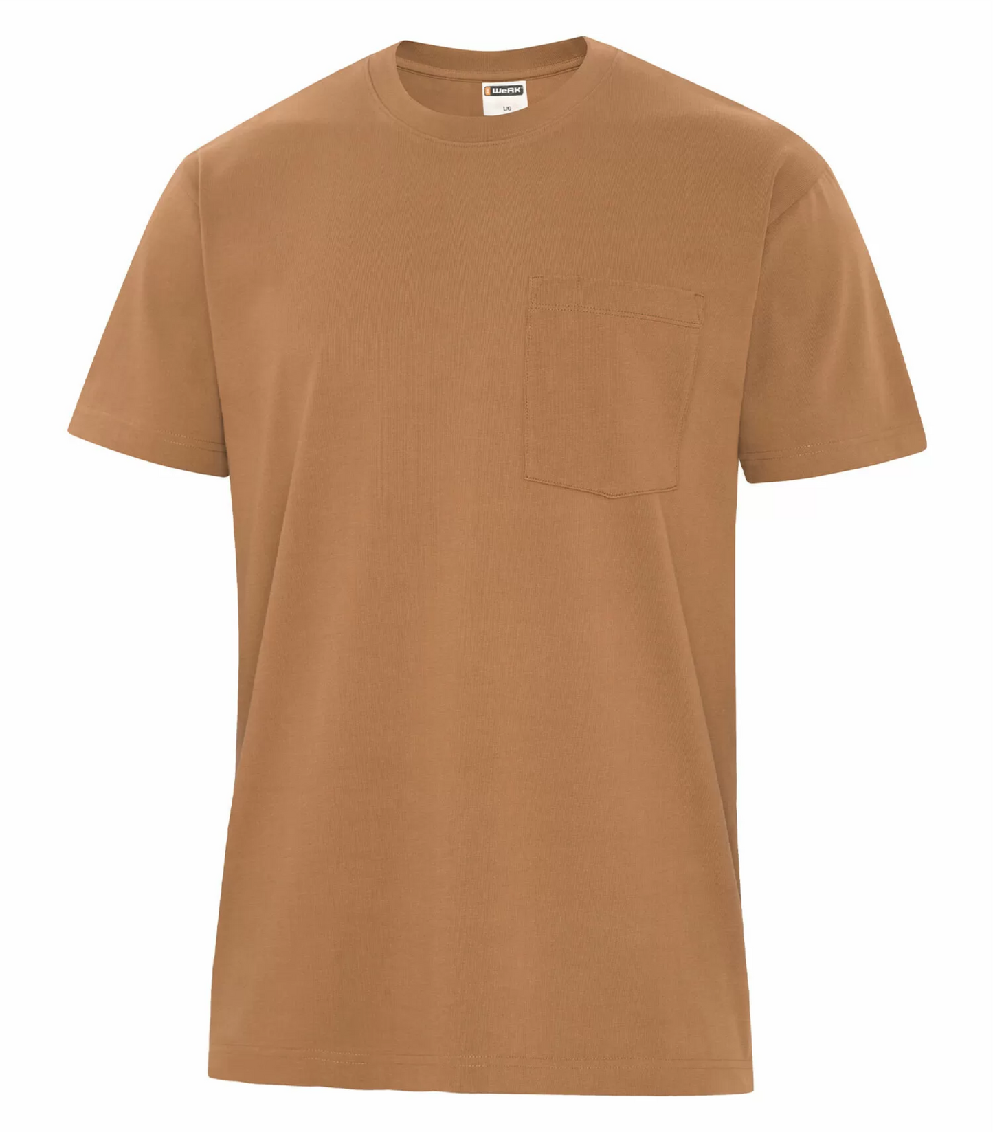 Heavyweight Ring Spun Cotton Pocket Tee - WeRK250P