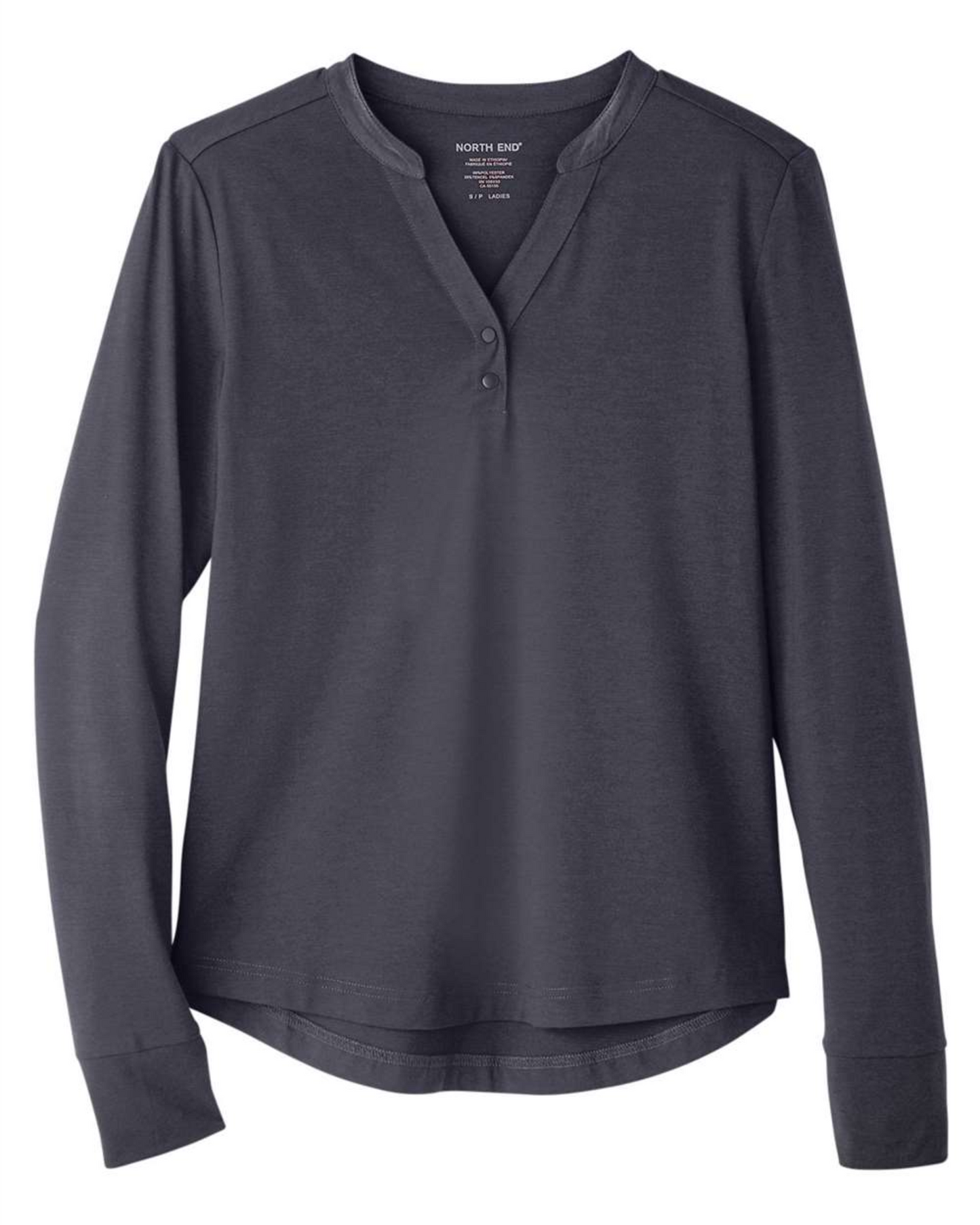 Ladies' JAQ Stretch Performance V-Neck Snap Pullover - NE400W