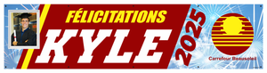 The ’Kyle’ Banner - 2’ x 8’