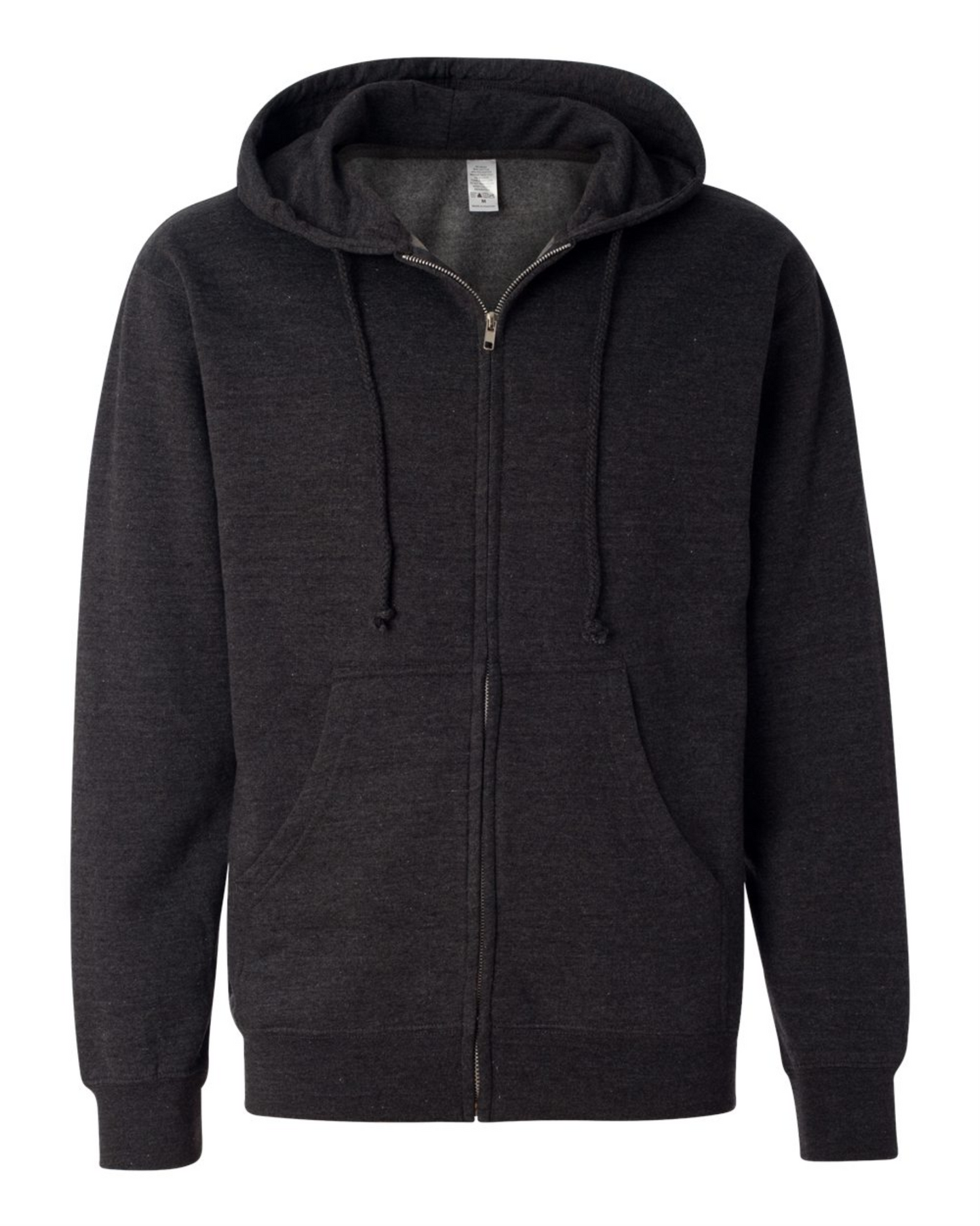 Midweight Full-Zip Hooded Men's Sweatshirt - Independent Trading Co. SS4500Z