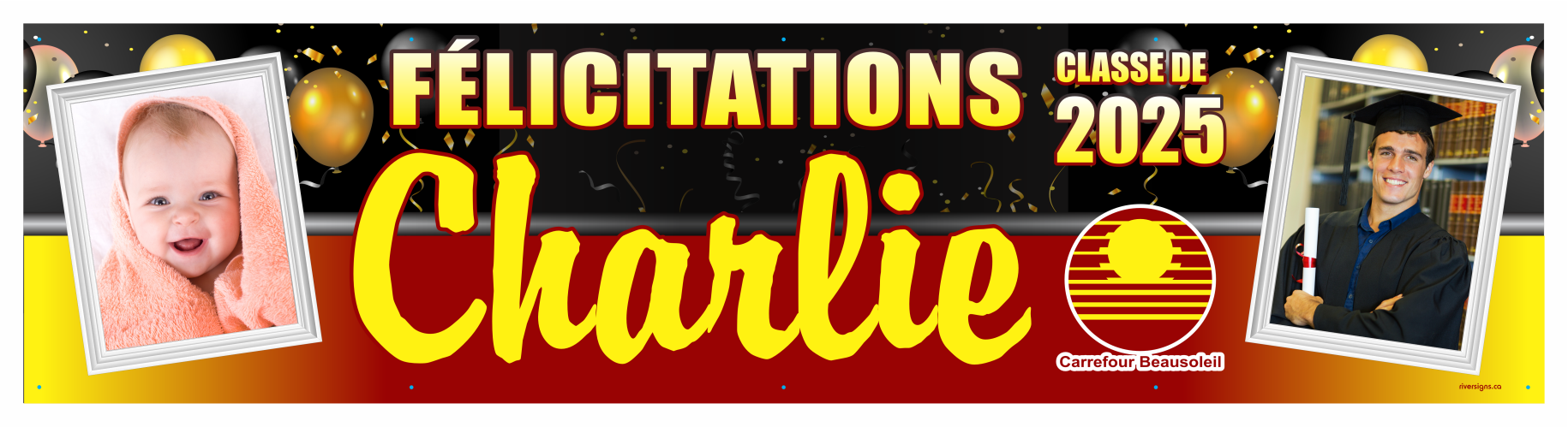 The ’Charlie’ Banner - 2’ x 8’