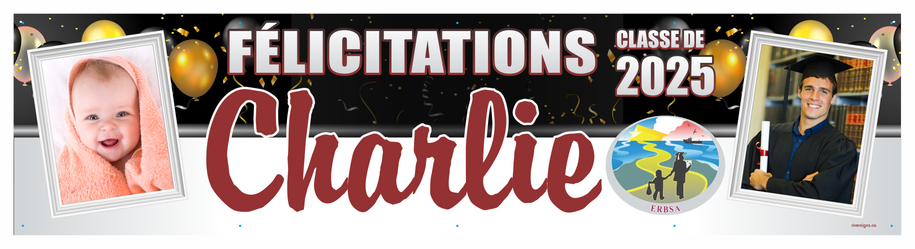 The ’Charlie’ Banner - 2’ x 8’