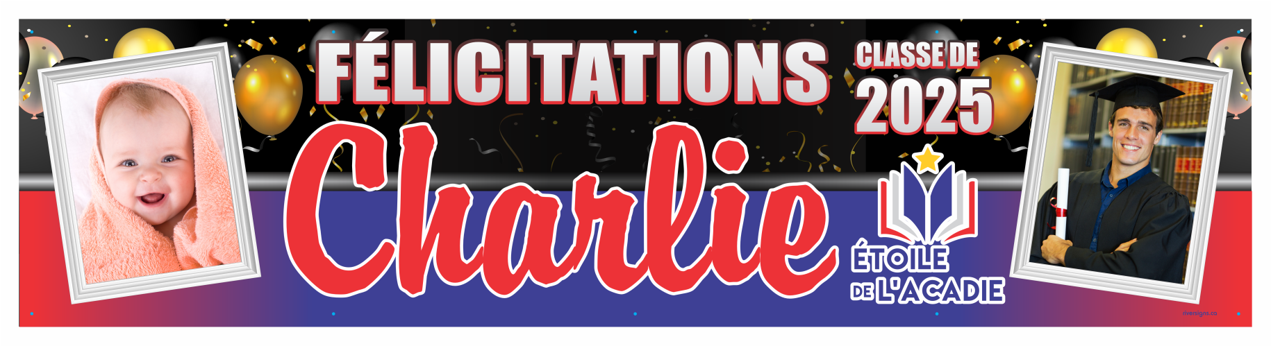 The ’Charlie’ Banner - 2’ x 8’