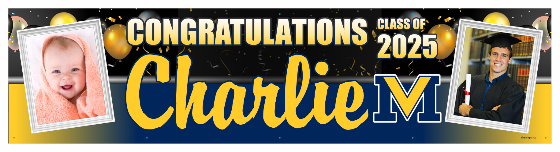 The ’Charlie’ Banner - 2’ x 8’