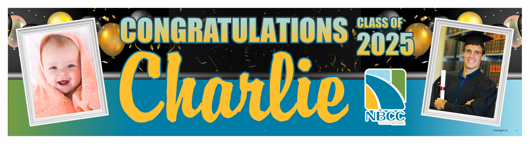 The ’Charlie’ Banner - 2’ x 8’