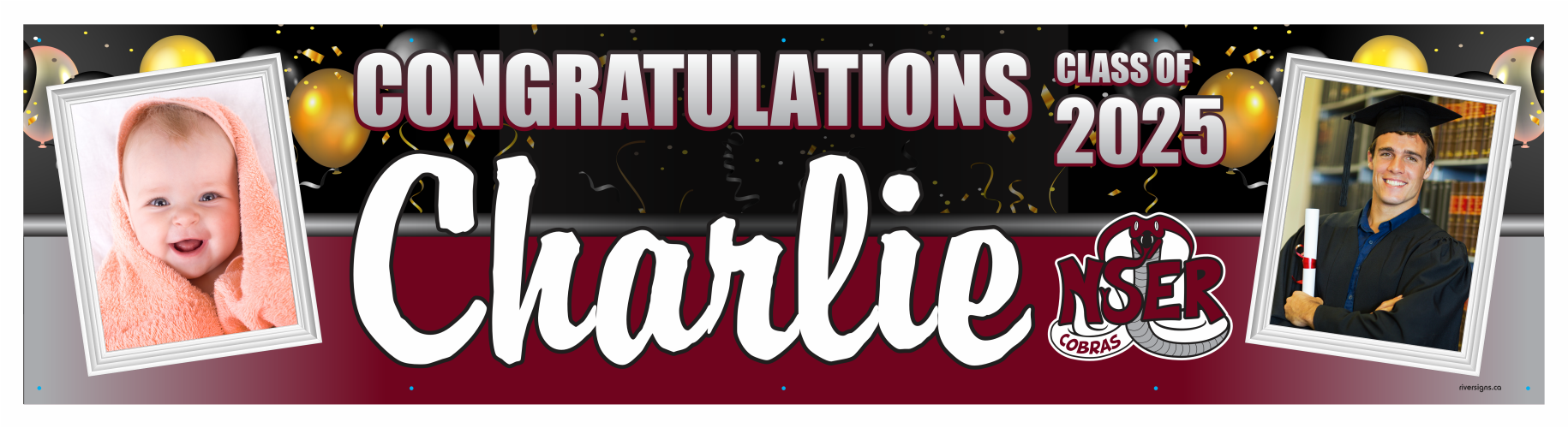 The ’Charlie’ Banner - 2’ x 8’