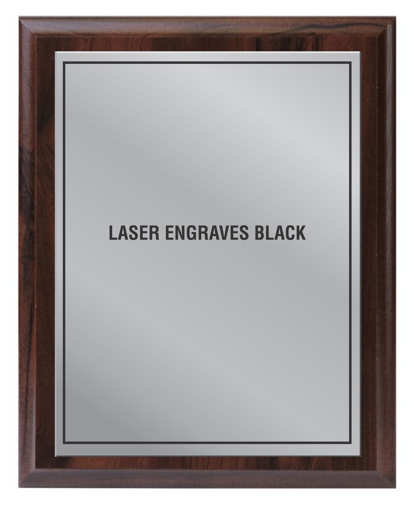 Cherrywood plaque - Laser series