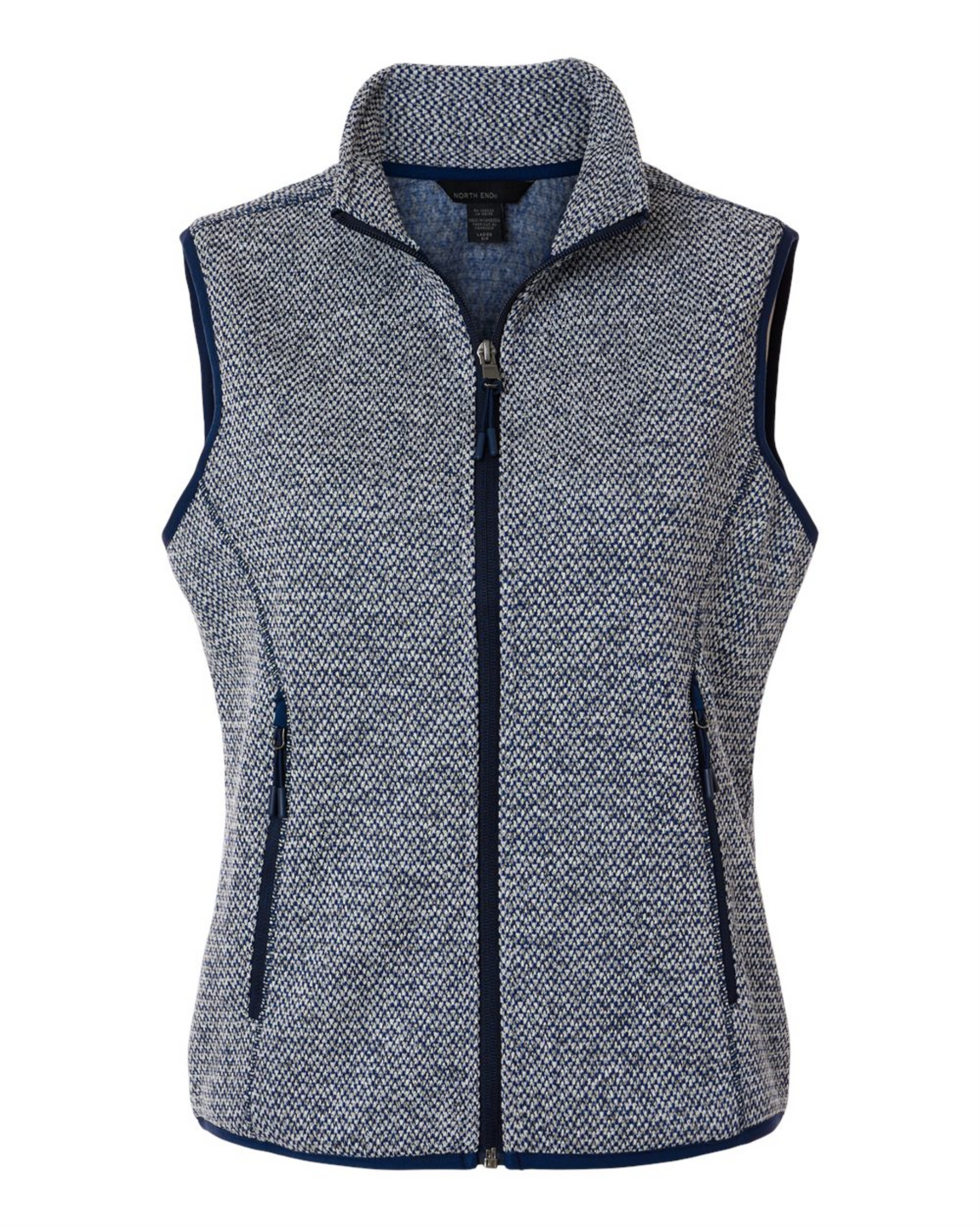 Ladies' Jasper Jacquard Fleece Vest - NE731W