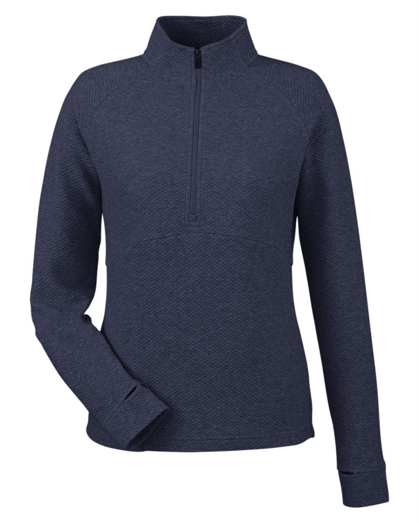 Women's Spirit Textured Quarter-Zip Pullover - NE725W