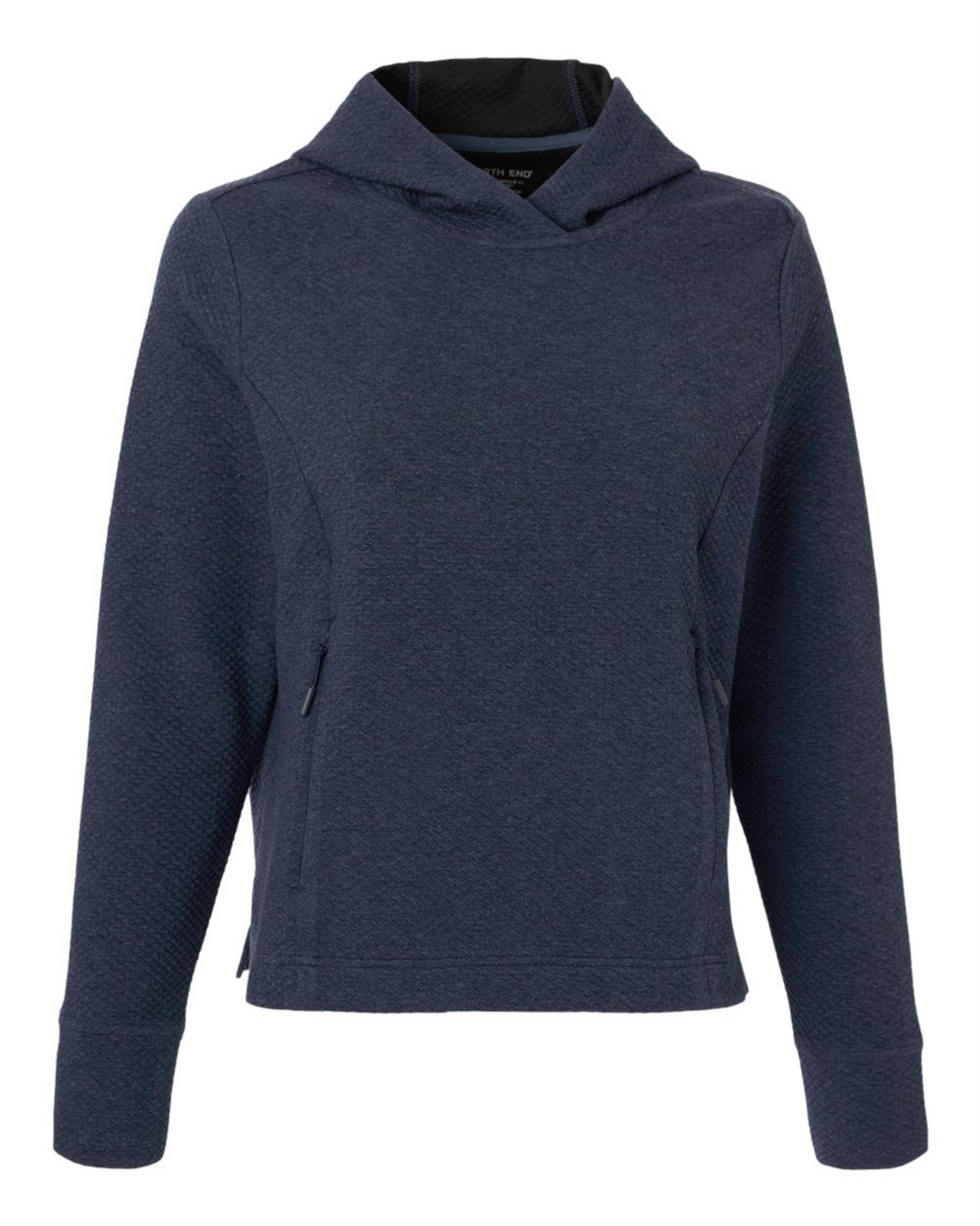 Ladies' Spirit Textured Hooded Pullover - NE729W