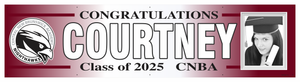 The ’Courtney’ Banner - 2’ x 8’